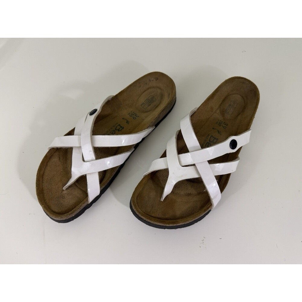 Birkenstock Betula Vinja Flip Flops Sandals White Women’s EU 39 US 8-8.5 Narrow